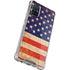Distressed American Flag Galaxy A71 5G Clear Case