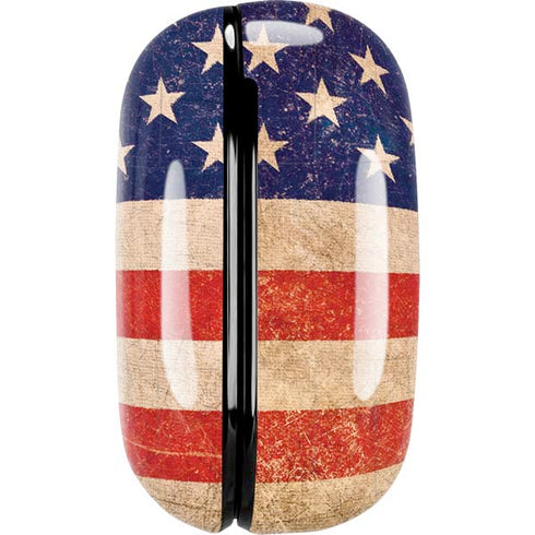 Distressed American Flag Galaxy Buds Live Skin