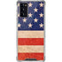 Distressed American Flag Galaxy Note20 5G Clear Case