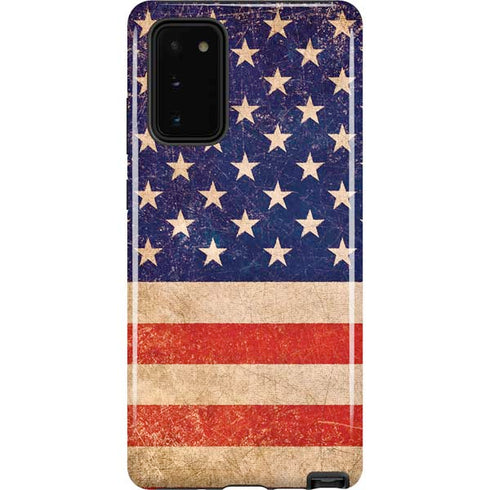 Distressed American Flag Galaxy Note20 5G Pro Case