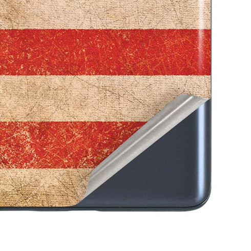 Distressed American Flag Galaxy S20 Fan Edition Skin