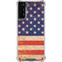 Distressed American Flag Galaxy S21 Plus 5G Clear Case