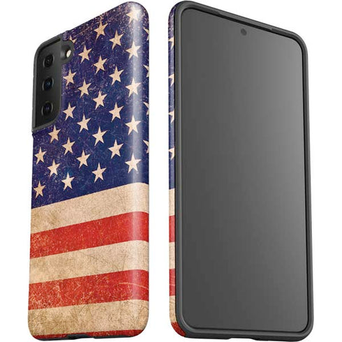 Distressed American Flag Galaxy S21 Plus 5G Pro Case