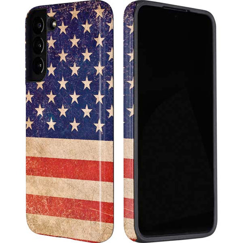 Distressed American Flag Galaxy S22 Pro Case