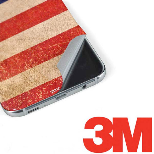 Distressed American Flag Galaxy S8 Skin