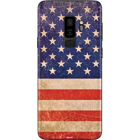 Distressed American Flag Galaxy S9 Plus Skin