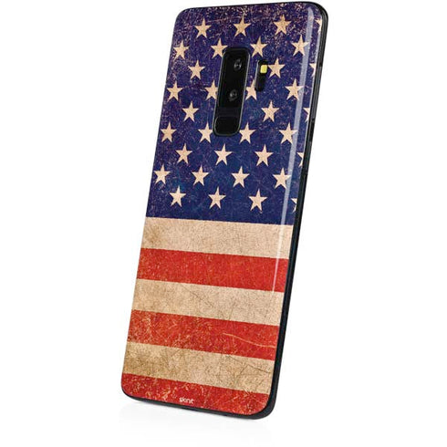 Distressed American Flag Galaxy S9 Plus Skin
