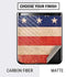 Distressed American Flag Galaxy Z Flip Skin