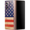 Distressed American Flag Galaxy Z Fold2 5G Skin