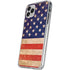 Distressed American Flag iPhone 11 Pro Clear Case