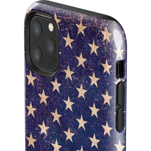 Distressed American Flag iPhone 11 Pro Max Impact Case
