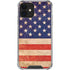 Distressed American Flag iPhone 12 Clear Case