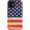 Distressed American Flag iPhone 12 Impact Case