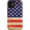 Distressed American Flag iPhone 12 Mini Impact Case