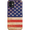 Distressed American Flag iPhone 12 Mini Lite Case