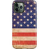 Distressed American Flag iPhone 12 Pro Impact Case