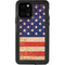 Distressed American Flag iPhone 12 Pro Waterproof Case