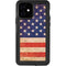 Distressed American Flag iPhone 12 Waterproof Case
