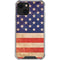 Distressed American Flag iPhone 13 Clear Case