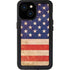 Distressed American Flag iPhone 13 Mini Waterproof Case