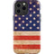Distressed American Flag iPhone 13 Pro Max Impact Case