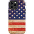 Distressed American Flag iPhone 13 Pro Max Impact Case