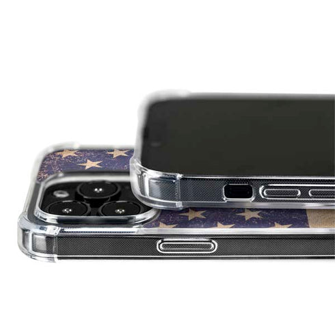 Distressed American Flag iPhone 13 Pro Max MagSafe Case