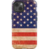 Distressed American Flag iPhone 14 Impact Case