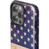 Distressed American Flag iPhone 15 Pro Impact Case