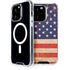 Distressed American Flag iPhone 15 Pro MagSafe Case