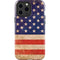 Distressed American Flag iPhone 15 Pro Max Impact Case
