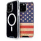 Distressed American Flag iPhone 15 Pro Max MagSafe Case