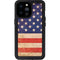 Distressed American Flag iPhone 14 Pro Max Waterproof Case