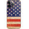 Distressed American Flag iPhone 14 Pro Skin