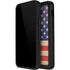 Distressed American Flag iPhone 15 Plus Waterproof Case