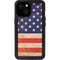 Distressed American Flag iPhone 15 Waterproof Case
