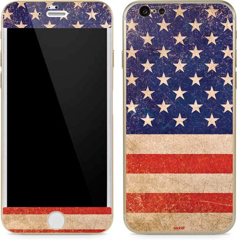 Distressed American Flag iPhone 6/6s Skin