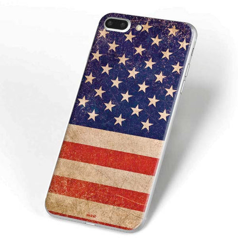 Distressed American Flag iPhone 7 Plus Skin