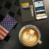 Distressed American Flag iPhone SE (2nd & 3rd Gen) Folio Case