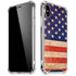 Distressed American Flag iPhone XS Max Clear Case