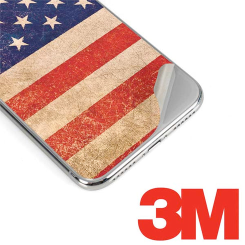Distressed American Flag iPhone XS Max Skin