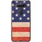 Distressed American Flag LG K51/Q51 Clear Case