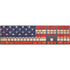Distressed American Flag Magic Keyboard with Numeric Keypad Skin