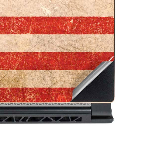 Distressed American Flag MSI GS65 Stealth Laptop Skin