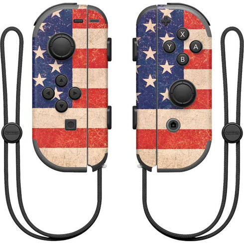 Distressed American Flag Nintendo Joy-Con (L/R) Controller Skin