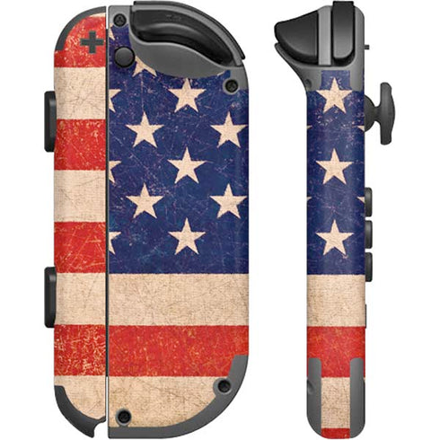 Distressed American Flag Nintendo Joy-Con (L/R) Controller Skin