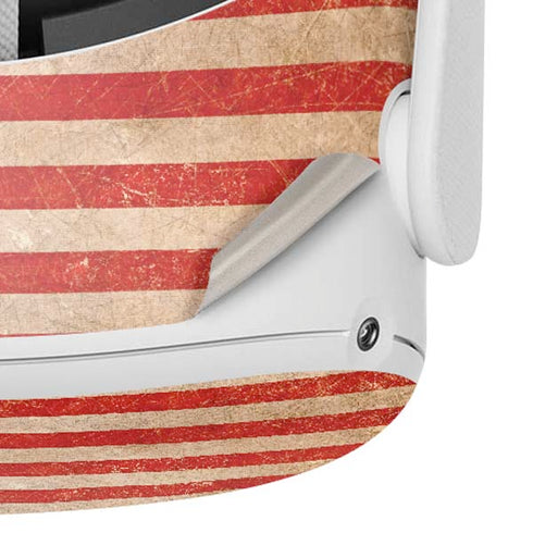 Distressed American Flag Oculus Quest 2 Skin