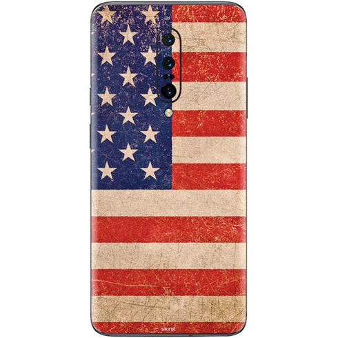 Distressed American Flag OnePlus 7 Pro Skin