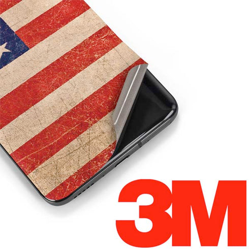 Distressed American Flag OnePlus 7 Pro Skin