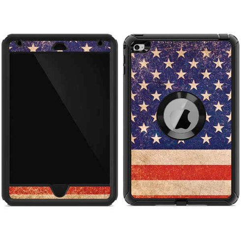 Distressed American Flag Otterbox Defender iPad Skin